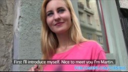 PublicAgent - sexy studentka si potřebuje vydělat rychlý prachy