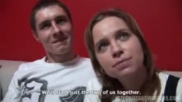 Czech Mega Swingers 11 - amatérské páry okusí prní skupinový sex