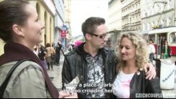 CzechCouples E07 - České páry z ulice - blonďatá MILF s kudrlinama