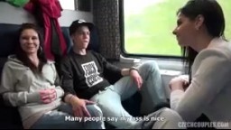 Czech Couples 26 - Erotická výměna manželek - sex ve vlaku